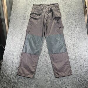 Skylinewears Pant Mens 36x34 Brown Cotton Carpanter Straight Utility Workwear